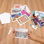 100 Pack Goefun Blank White Cards and Envelopes 5x7 with Clear Cello Bags - Image 5