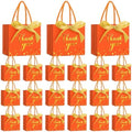 Jetec 45 Pcs Mini Thank You Gift Bag with Handle, Orange/gold by Jetec