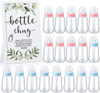 Roowest Bottle Chug Baby Shower Games Favors, Pink, Blue, Eucalyptus by Roowest