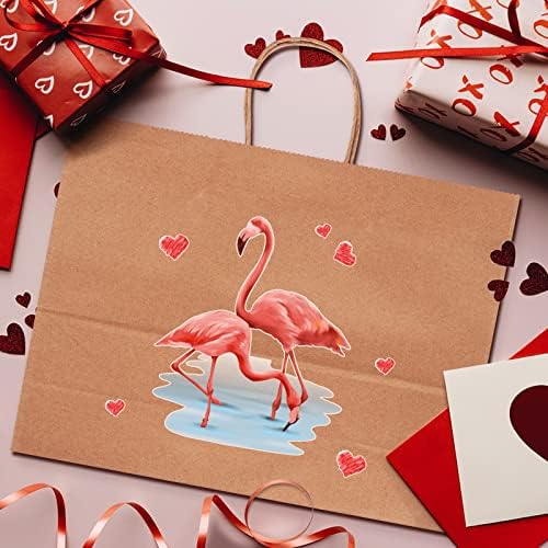 Eupako 16x6x12 Brown Paper Bags 50 Pack, Kraft Gift Bags with Handles - Image 6