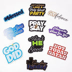 (Church Pack) Elevate Your Photo Booth Experience with Durable & Waterproof Photo Booth Props - Perfect for Weddings, Birthdays, & Photo Booth Businesses - PVC Foamboard Photo Props by BlacklightKreationz