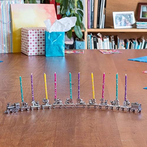 Danforth Birthday Train Candleholder Caboose | Pewter Handcrafted in USA - Image 4