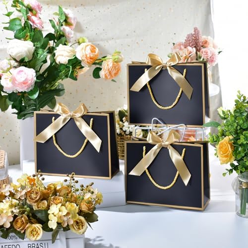 DOYIDE 30 Pcs Thank You Gift Bags with Tissue Paper & Handles, 9x7x3.1inch - Image 3
