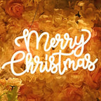 SYLHOME Merry Christmas LED Neon Light Sign Shop Party Window Wall Decor - Image 6