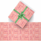 AOFUN Personalized Christmas Gift Funny Birthday Wrapping Paper Cute Gifts For Best Friends Custom Wrapping Paper Picture Happy Birthday Gift Wrap 3 Rolls 58" x 23" - Image 2