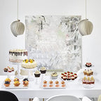 Hedume 10-Set Cake Stands, Metal Cupcake Stand Set with Multiple Combination Styles, Dessert Plate Cake Serving Tray Candy Fruit Display Tower for Wedding, Birthday Party, Anniversary, Baby Shower - Image 5