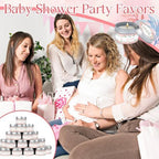 50Set Baby Shower Candle Party Favors Pink Flower Lavender Scented Candles Bulk Favors for Guests Girl Boy Baby Shower Gender Reveal Party Gifts (Pink Flower) - Image 5