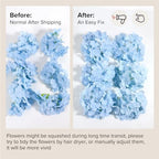 Auihiay 64Pcs Hydrangea Artificial Flowers Bulk, Faux Hydrangea Flowers - Image 7