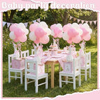 6 Sets Pink Silly Goose Birthday Decoration 15.7 Inch Soft Silly Goose Table Centerpiece Stuffed Animals with Balloon Boxes Hat Geese Plushies Table Decor for Birthday Party Favors - Image 4