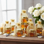 Small Honey Jar, Mini Honey Jars with Dippers, Hexagonal Jars 1.5oz 40 Pack - Image 6