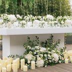 Auihiay 304Pcs Hydrangea Artificial Flowers Bulk, Silk Hydrangeas Flowers - Image 6