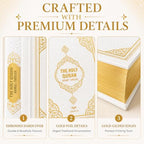 BABY SHOWER CHOCOLATE English Translated Quran Book, (White) - Image 6