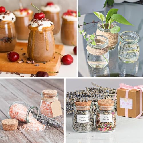 Ritayedet 3.4 Oz Small Glass Jars With Lids, 40 Pack Wedding Favors - Image 4