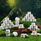 Threlaco 50 Pcs Baby Shower Candles, Party Favors, Forest Animals - Image 4