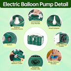 Electric Balloon Pump and Balloon Shine Spray - Image 7