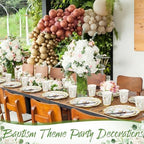 Ziliny 250 Pcs God Bless Baptism Party Tableware Set for 50 Guest First Holy Communion Decorations Sage Green Eucalyptus Leaves Paper Plates Napkins and Cups for Christening Baby Shower Religious - Image 5