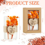 Demissle 30 Pcs Mini Scent Soap Party Favor Baby Shower Favor, orange,novel - Image 2