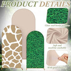 Foilswirl 34 Pcs Jungle Party Decor 4ft 5ft 6ft Safari Arch Backdrop Cover - Image 5