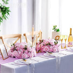 Pink Flowers Balls for Centerpieces: 15.7in Diam, Set of 2 - Image 3