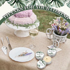 MTLEE 50 Pcs Wedding Candles Gift Favors for Guests 1 Oz, Palm - Image 3