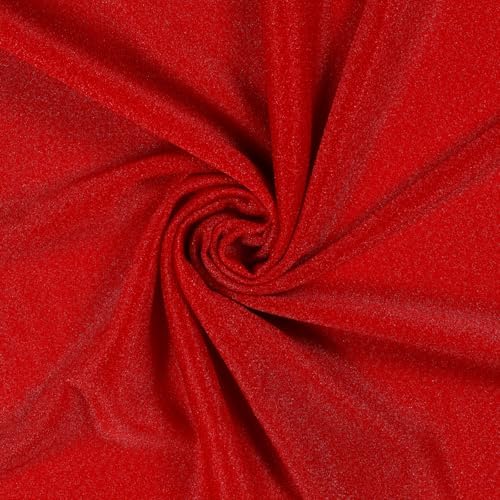 Pack of 45 Yard Chiffon Drapery Fabric, 60" Wide, Multiuse - Red - Image 3