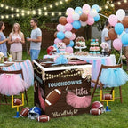 AmazingSpark 28in Giant Gender Reveal Gift Box Kit, Touchdown or Tutus - Image 4