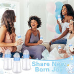 TrelaCo 20 Pcs Bottle Chug Game, Elephant Theme Baby Shower Favors, Blue - Image 5
