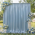 20x10FT Baby Blue Sequin Backdrop Curtain for Party - 4 Panels 5x10FT Wrinkle-Free Shimmer Drapes for Birthday, Wedding, Christmas, Decorations & Photography by Unknown