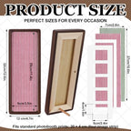 Lineshading 2 Pcs Photo Strip Booth Frames, Stripe,Red,Green - Image 3