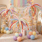 160 Pcs Macaron Balloon Column Stand Kit, 3 Sets Balloon Tower Displays for Birthday, Wedding, Graduation, Bachelor Party Celebration Decorations Supplies - Image 2
