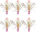 Exquisite It's a Girl Spray Centerpieces 6 Pack, 18 Inch Baby Decor by Exquisite