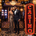 Funrous 6 ft Casino Party Decoration Life Size Cardboard Cutout - Image 5