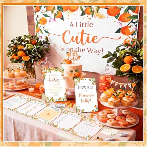Funnymoom 426 Pcs Baby Shower Games Little Cutie Set, 8 Activity Games - Image 5