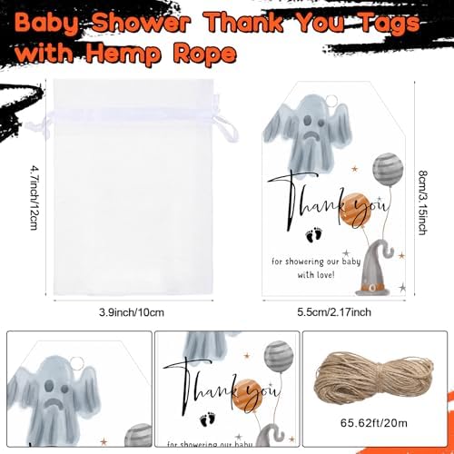 Vesici 50 Set Baby Shower Party Favor Halloween Shot Glasses Bottle Openers - Image 4