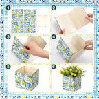 Amyhill 6 Pcs Summer Capri Lemon Table Centerpiece Tile Box - Image 4