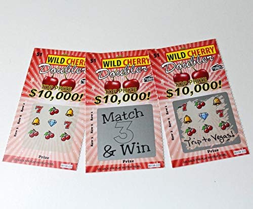 My Scratch Offs 1.5 in Silver Square Match 3 & Win Stickers, 2500 Pack - Image 5
