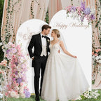 Arch Backdrop Cover Set of 2(7.2FT+6FT), Arch Covers Backdrop - Image 3