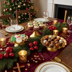 3 Pcs Gold Metal Cupcake Stand Scalloped Edge Dessert Display Tray - Image 3