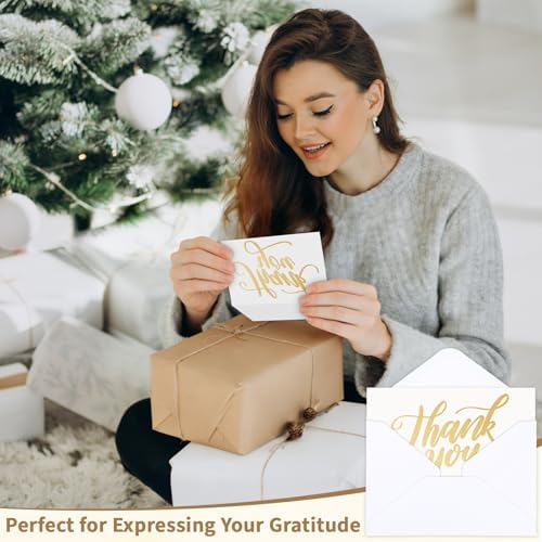 600 PCS Thank You Cards with Envelopes and Stickers, 3.5 x 5 Inch - Image 6