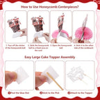 202Pcs Ready to Pop Baby Shower Decorations Kit for 24 Guests - Image 4