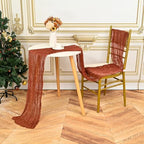 12 Pack Terracotta 10Ft Cheesecloth Table Runner - Image 5