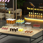 8 Pcs Clear Acrylic Boxes for Display as Buffet Risers and Stands, Food Risers for Party, Table, Stands, including 12", 11", 10.5", 9.5", 8.5", 7.5", 6.8", 5" (Extra Large, 8Pcs, Clear) - Image 3