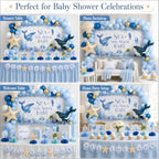 Sea You Soon Baby Shower Decorations Kit, Ocean Theme Party Set for Boys - Image 7