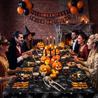 Ceenna Halloween Trick or Treat Party Supply Decoration for 50, Orange - Image 5