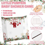 Ctosree 31 Pcs a Santa Baby Is on the Way Diaper Game Set - Image 5