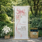 Custom Name Baby Shower Fabric Welcome Sign #8 - Image 3
