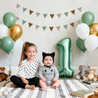 Mallard Duck Baby Crib Mobile Set with 7.75ft Pennant Banner Flags - Image 7