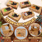 Funnymoom 36 Pcs Christmas Cookie Boxes with Clear Window 6 Design, Novel - Image 2