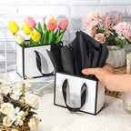 EQOREIIN 30 Pcs Metallic Paper Small Gift Bags with Handles & Tissue Paper - Image 4