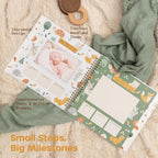 Keepsake Baby Memory Book for Baby Boy or Girl – Timeless Gender Neutral Baby Journal Scrapbook Photo Album for First 5 Years – Milestone Book to Record Every Event from Birth to Age 5 - Image 2